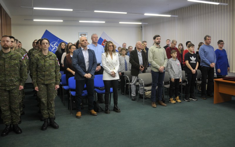 Ukončenie 33. Dôstojníckeho kurzu pre absolventov vysokých škôl, 10. 01. 2025