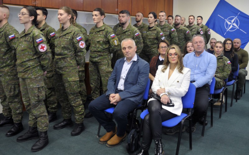 Ukončenie 33. Dôstojníckeho kurzu pre absolventov vysokých škôl, 10. 01. 2025