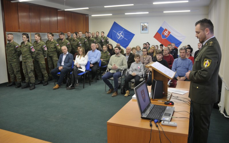 Ukončenie 33. Dôstojníckeho kurzu pre absolventov vysokých škôl, 10. 01. 2025