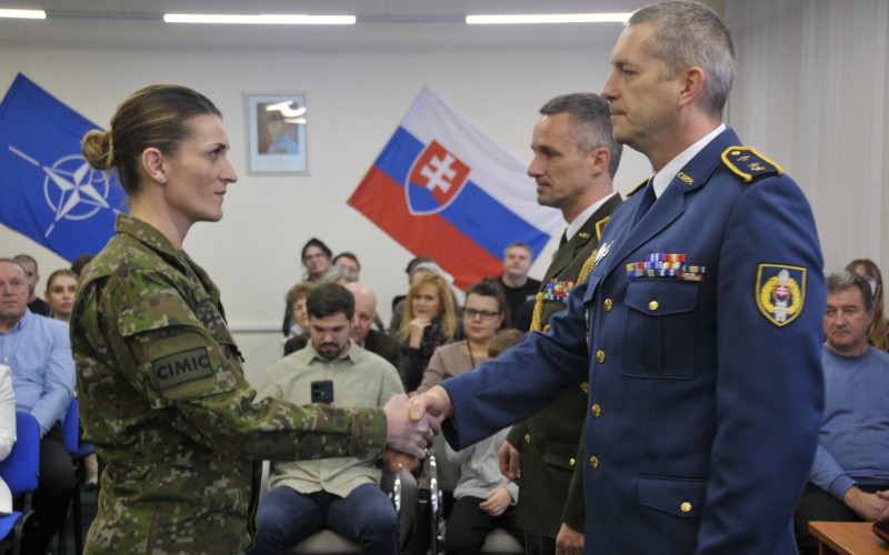 Ukončenie 33. Dôstojníckeho kurzu pre absolventov vysokých škôl, 10. 01. 2025