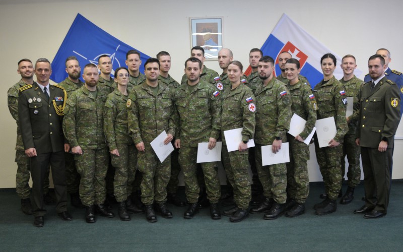 Ukončenie 33. Dôstojníckeho kurzu pre absolventov vysokých škôl, 10. 01. 2025