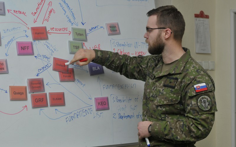 Medzinárodný kurz "Introduction to the Planning of the Joint Operations", 27. - 31. 01. 2025