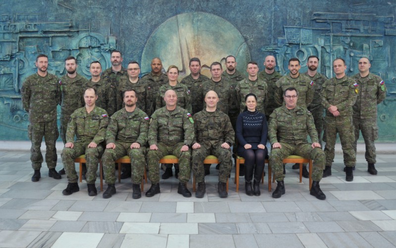 Medzinárodný kurz "Introduction to the Planning of the Joint Operations", 27. - 31. 01. 2025