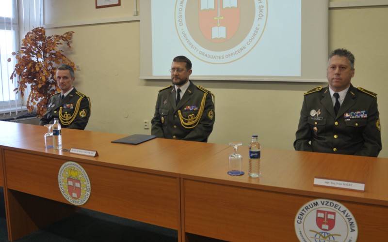 Ukončenie 33. Dôstojníckeho kurzu pre absolventov vysokých škôl, 31. 01. 2025