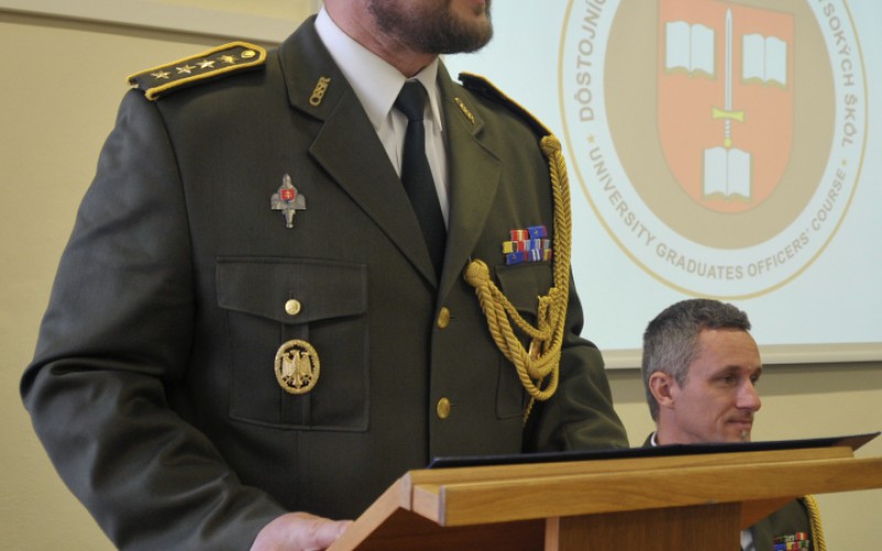 Ukončenie 33. Dôstojníckeho kurzu pre absolventov vysokých škôl, 31. 01. 2025