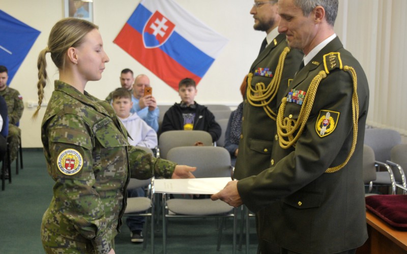 Ukončenie 33. Dôstojníckeho kurzu pre absolventov vysokých škôl, 31. 01. 2025