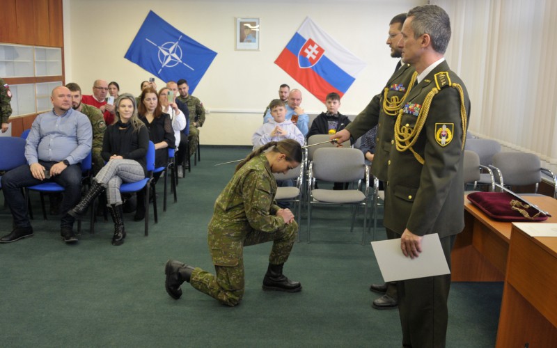 Ukončenie 33. Dôstojníckeho kurzu pre absolventov vysokých škôl, 31. 01. 2025