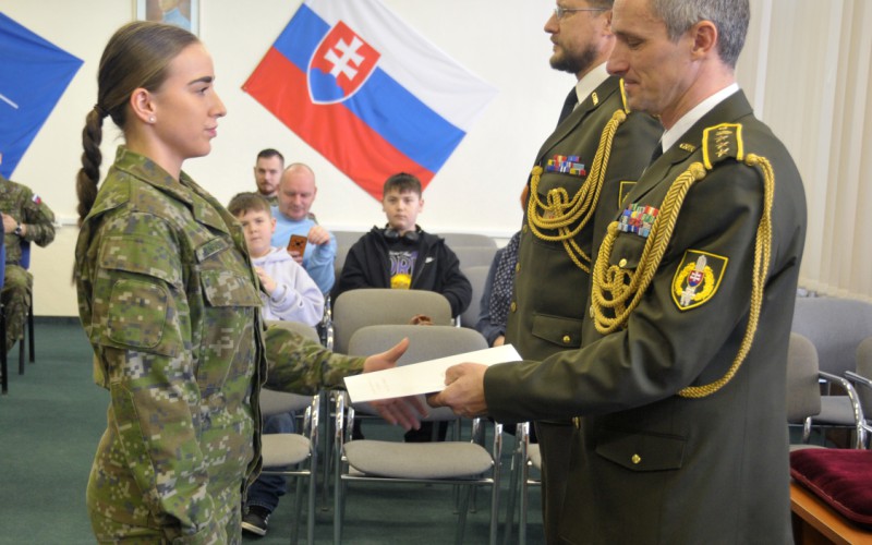 Ukončenie 33. Dôstojníckeho kurzu pre absolventov vysokých škôl, 31. 01. 2025