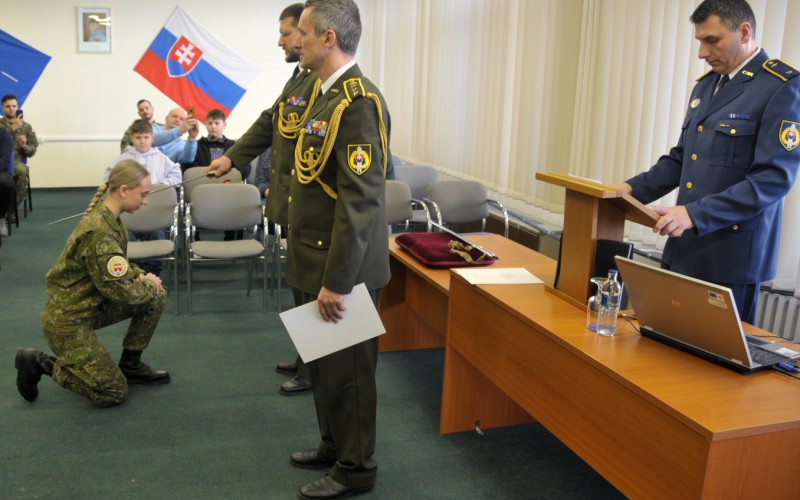 Ukončenie 33. Dôstojníckeho kurzu pre absolventov vysokých škôl, 31. 01. 2025