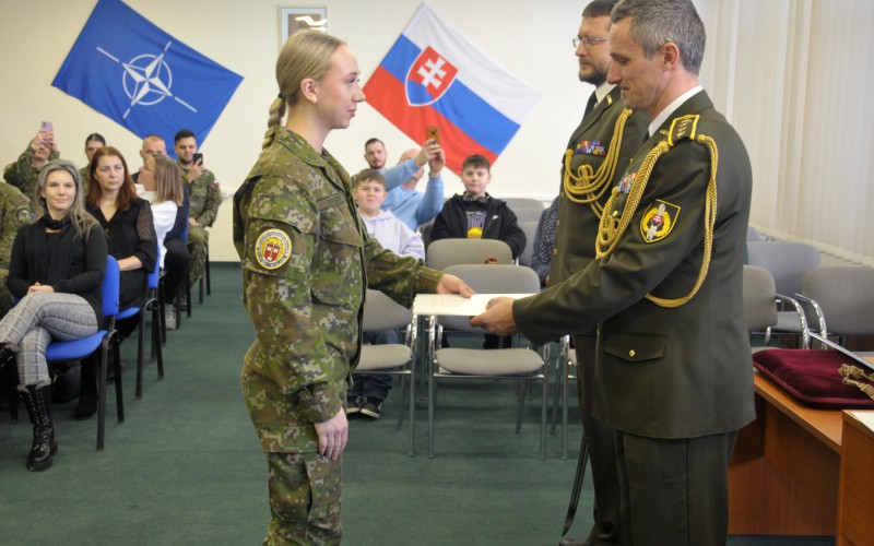 Ukončenie 33. Dôstojníckeho kurzu pre absolventov vysokých škôl, 31. 01. 2025
