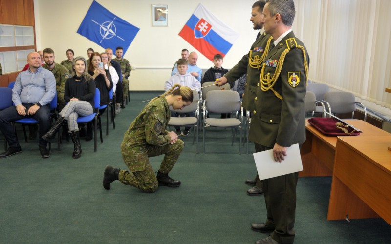 Ukončenie 33. Dôstojníckeho kurzu pre absolventov vysokých škôl, 31. 01. 2025