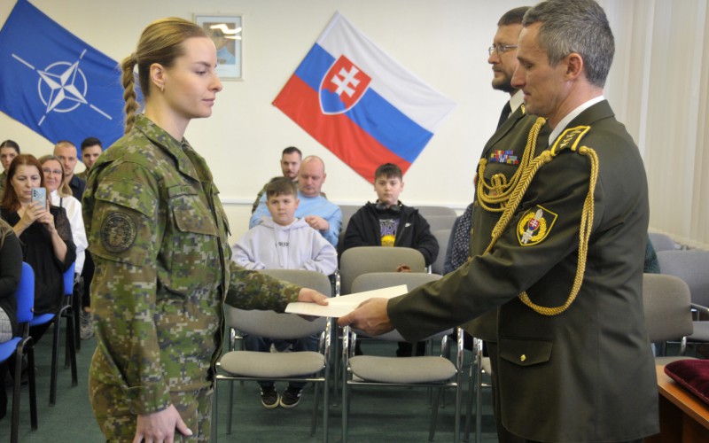 Ukončenie 33. Dôstojníckeho kurzu pre absolventov vysokých škôl, 31. 01. 2025