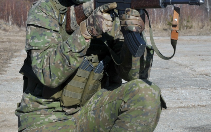 Blokový výcvik kadetov 2. ročníka vo Vojenskom výcvikovom priestore Kamenica nad Cirochou , 12. 02. 2025