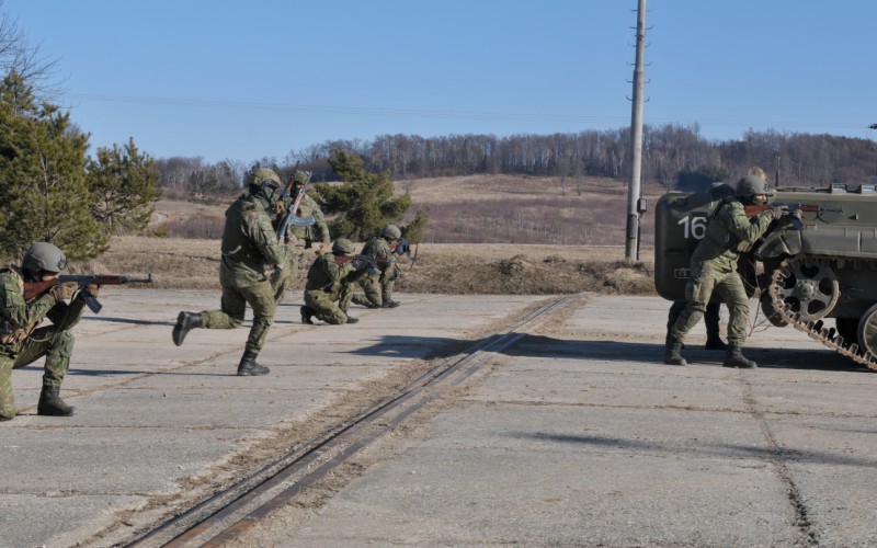 Blokový výcvik kadetov 2. ročníka vo Vojenskom výcvikovom priestore Kamenica nad Cirochou , 12. 02. 2025