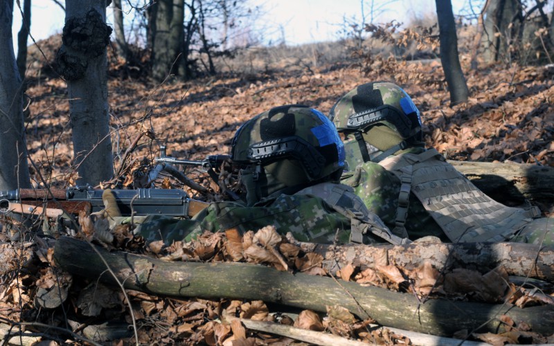 Blokový výcvik kadetov 2. ročníka vo Vojenskom výcvikovom priestore Kamenica nad Cirochou , 12. 02. 2025