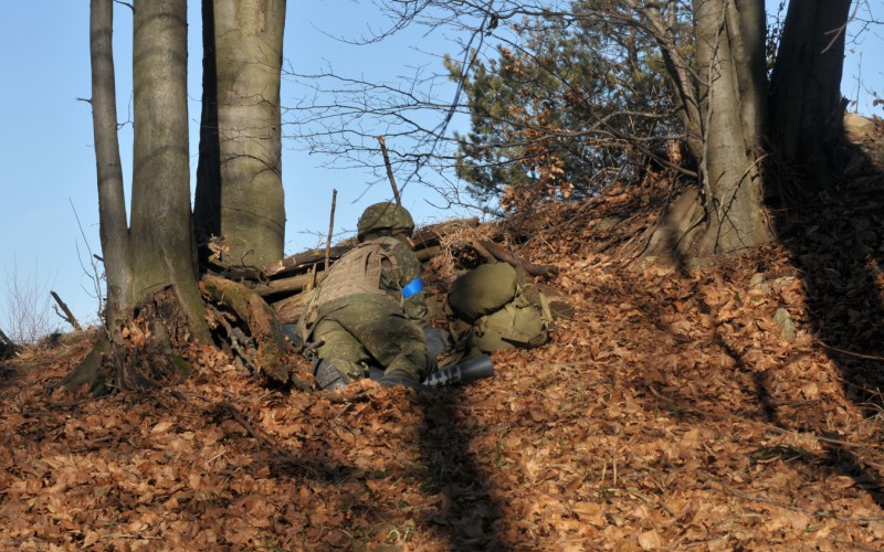 Blokový výcvik kadetov 2. ročníka vo Vojenskom výcvikovom priestore Kamenica nad Cirochou , 12. 02. 2025