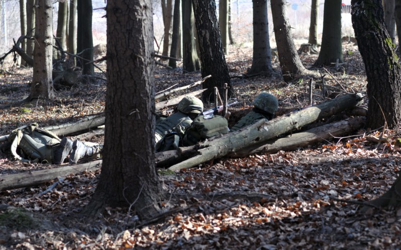 Blokový výcvik kadetov 2. ročníka vo Vojenskom výcvikovom priestore Kamenica nad Cirochou , 12. 02. 2025