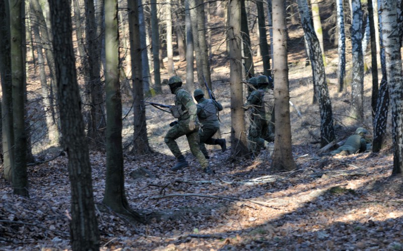 Blokový výcvik kadetov 2. ročníka vo Vojenskom výcvikovom priestore Kamenica nad Cirochou , 12. 02. 2025