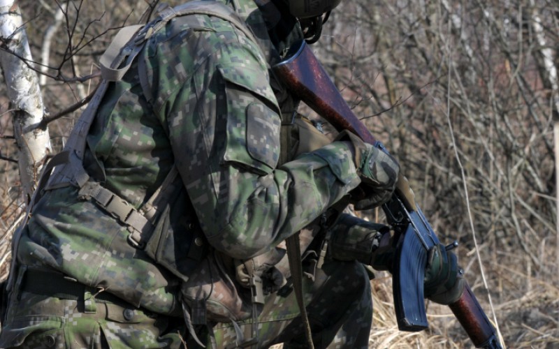 Blokový výcvik kadetov 2. ročníka vo Vojenskom výcvikovom priestore Kamenica nad Cirochou , 12. 02. 2025