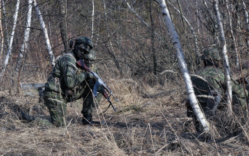 Blokový výcvik kadetov 2. ročníka vo Vojenskom výcvikovom priestore Kamenica nad Cirochou , 12. 02. 2025