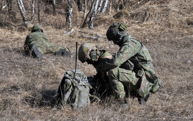 Blokový výcvik kadetov 2. ročníka vo Vojenskom výcvikovom priestore Kamenica nad Cirochou , 12. 02. 2025