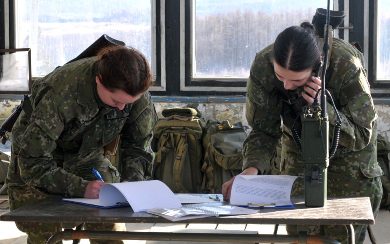 Blokový výcvik kadetov 2. ročníka vo Vojenskom výcvikovom priestore Kamenica nad Cirochou , 12. 02. 2025