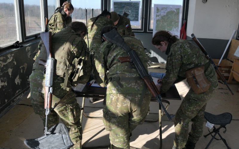 Blokový výcvik kadetov 2. ročníka vo Vojenskom výcvikovom priestore Kamenica nad Cirochou , 12. 02. 2025