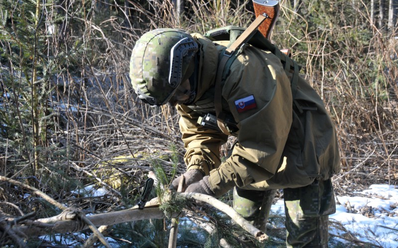 Blokový výcvik kadetov 1. ročníka - PC Kaleník, 17. 02. 2025