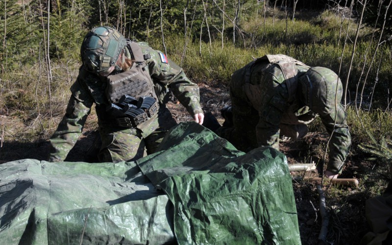 Blokový výcvik kadetov 1. ročníka - PC Kaleník, 17. 02. 2025