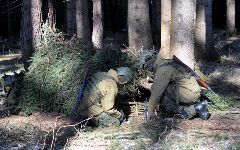 Blokový výcvik kadetov 1. ročníka - PC Kaleník, 17. 02. 2025