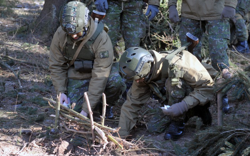 Blokový výcvik kadetov 1. ročníka - PC Kaleník, 17. 02. 2025