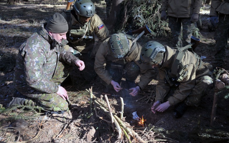 Blokový výcvik kadetov 1. ročníka - PC Kaleník, 17. 02. 2025