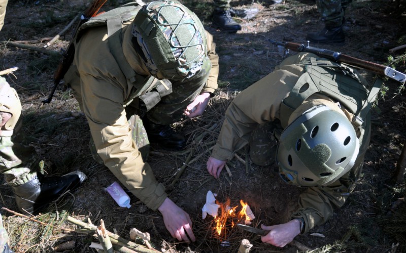 Blokový výcvik kadetov 1. ročníka - PC Kaleník, 17. 02. 2025