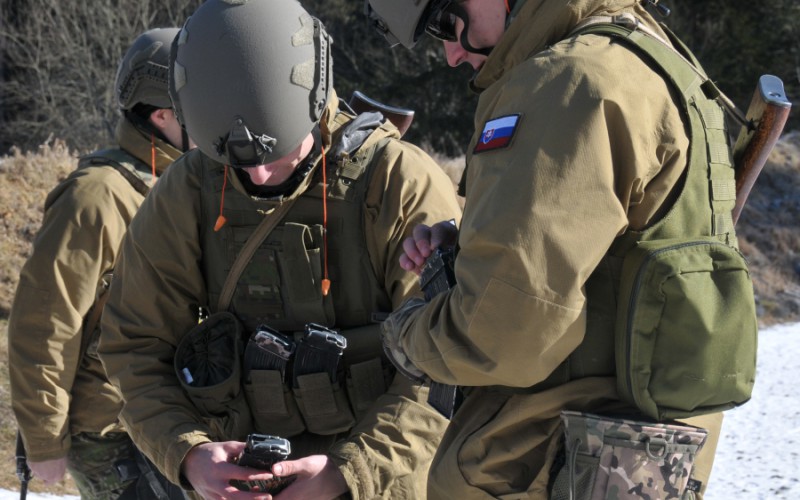 Blokový výcvik kadetov 1. ročníka - strelnica Lazisko, 17. 02. 2025