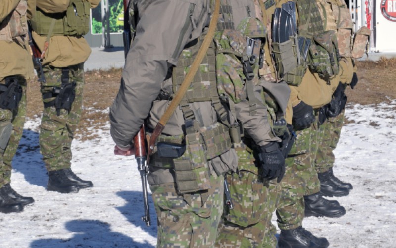 Blokový výcvik kadetov 1. ročníka - strelnica Lazisko, 17. 02. 2025