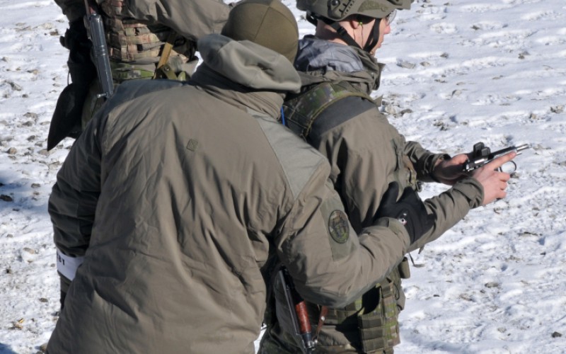 Blokový výcvik kadetov 1. ročníka - strelnica Lazisko, 17. 02. 2025