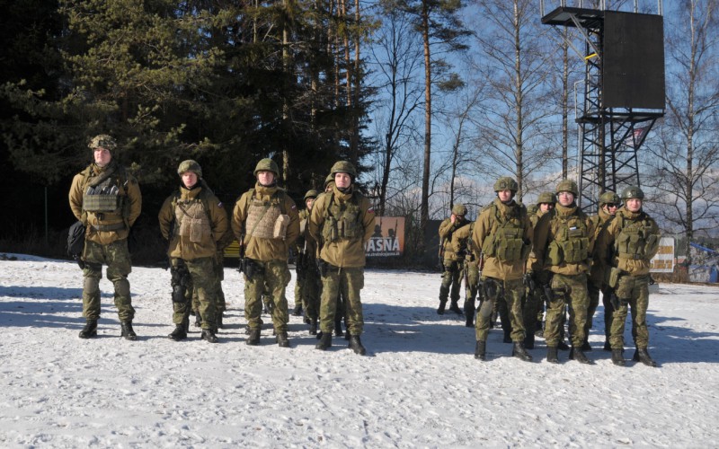 Blokový výcvik kadetov 1. ročníka - strelnica Lazisko, 17. 02. 2025