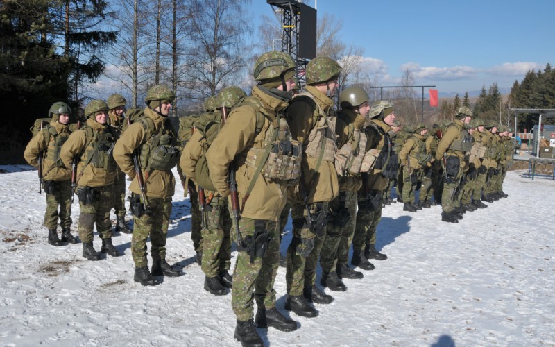 Blokový výcvik kadetov 1. ročníka - strelnica Lazisko, 17. 02. 2025