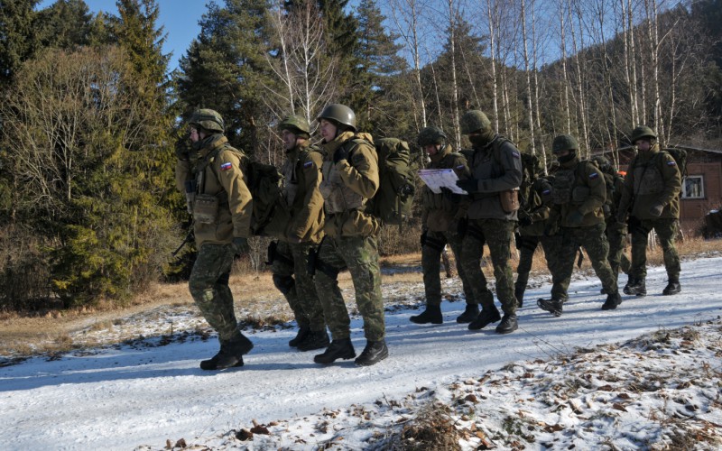 Blokový výcvik kadetov 1. ročníka - strelnica Lazisko, 17. 02. 2025