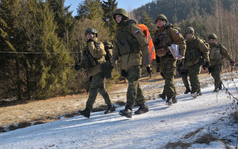 Blokový výcvik kadetov 1. ročníka - strelnica Lazisko, 17. 02. 2025