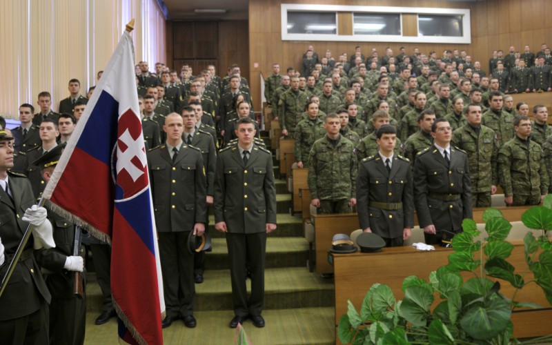 Slávnostné zhromaždenie profesionálnych vojakov a zamestnancov AOS pri príležitosti otvorenia letného semestra akademického roka 2024/2025, 26. 02. 2025