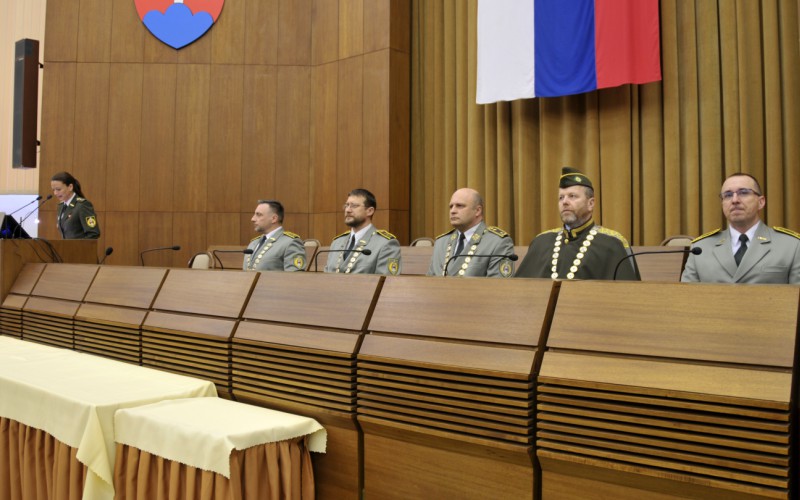 Slávnostné zhromaždenie profesionálnych vojakov a zamestnancov AOS pri príležitosti otvorenia letného semestra akademického roka 2024/2025, 26. 02. 2025