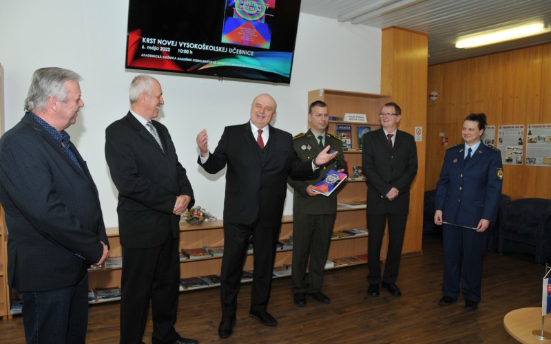 Presentation of new university textbook: “Rádiotechnický prieskum” (Radio-technical reconnaissance), May 6th 2022