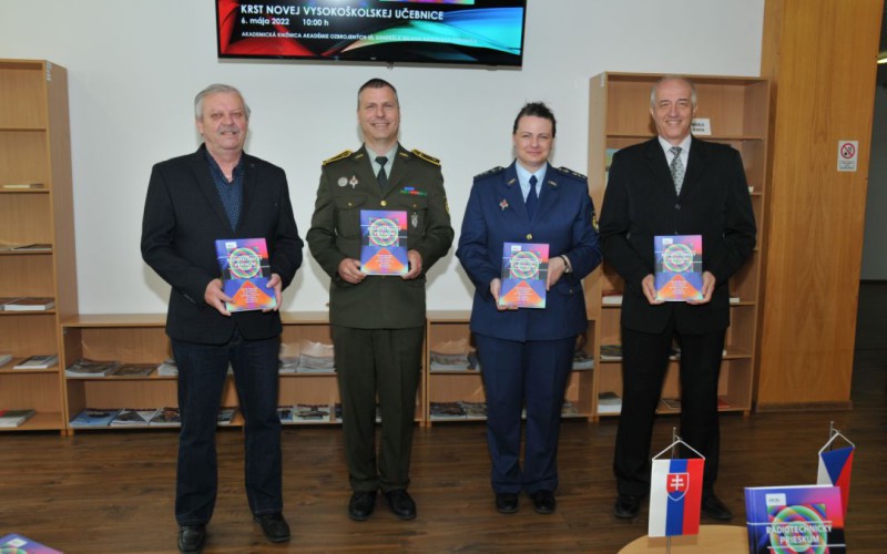 Presentation of new university textbook: “Rádiotechnický prieskum” (Radio-technical reconnaissance), May 6th 2022