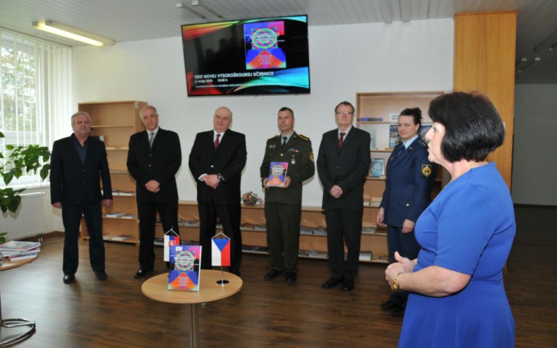 Presentation of new university textbook: “Rádiotechnický prieskum” (Radio-technical reconnaissance), May 6th 2022