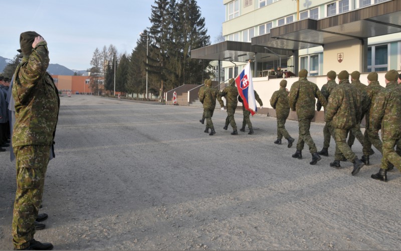 Nástup profesionálnych vojakov a kadetov, 04. 03. 2025