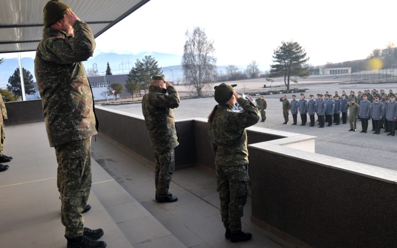Nástup profesionálnych vojakov a kadetov, 04. 03. 2025