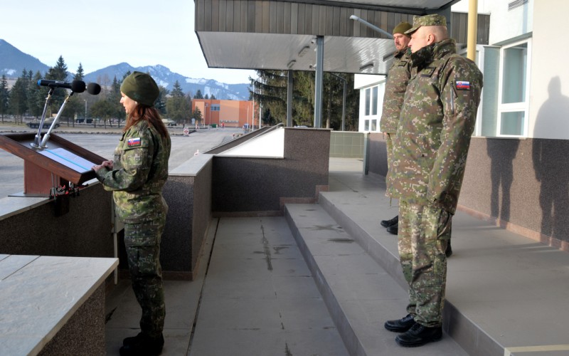 Nástup profesionálnych vojakov a kadetov, 04. 03. 2025