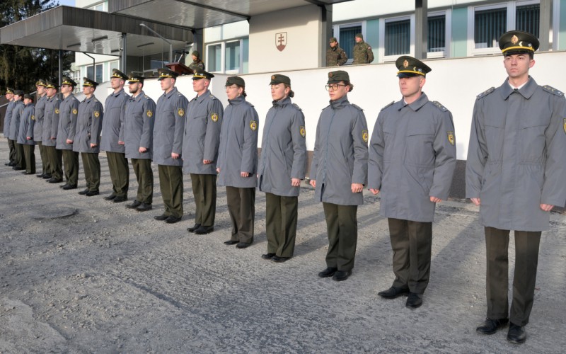 Nástup profesionálnych vojakov a kadetov, 04. 03. 2025