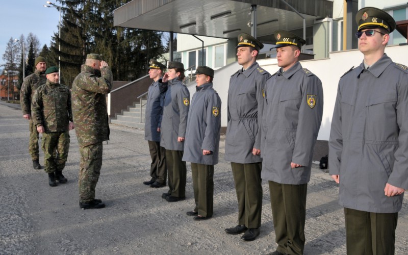 Nástup profesionálnych vojakov a kadetov, 04. 03. 2025